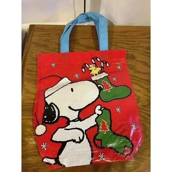 Snoopy Happy Holidays Mini Sack‎ 12” - Picture 1 of 3